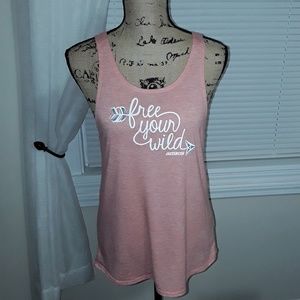Free your wild jazzercise tank sz sma